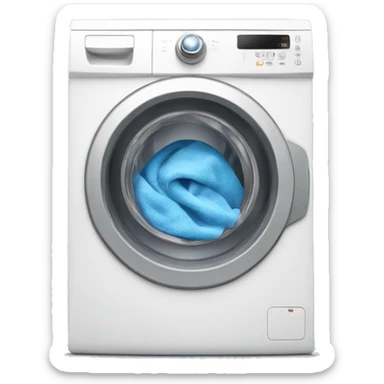 washing machine sticker