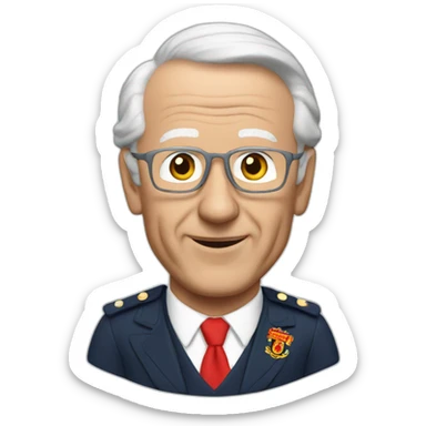 sir bobby charlton sticker