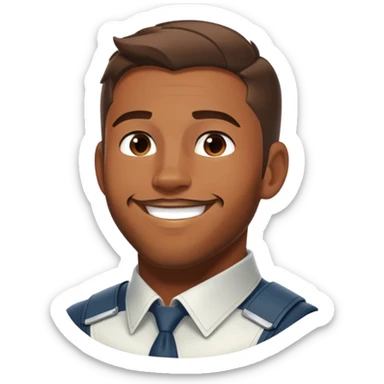 Sam Wilson with side-whiskers from avenger sticker