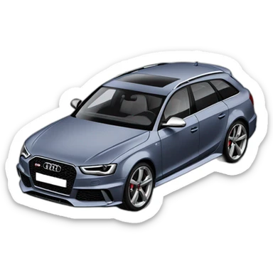 audi rs4 sticker