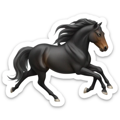 Mustang logo sticker