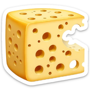 un bout de fromage sticker