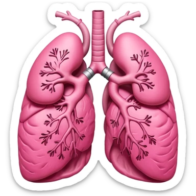 lungs sticker