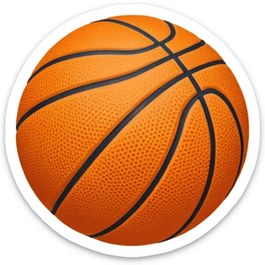 balon de basquetbol sticker
