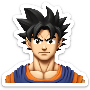 Goku dragon ball z sticker