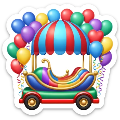 Carro alegórico  sticker