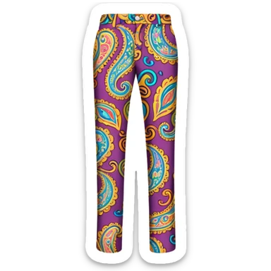 fashion patterned trouser sticker