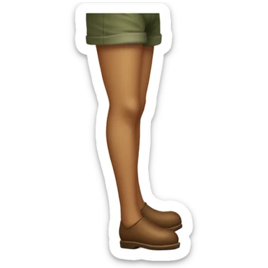 Jambe de bois sticker