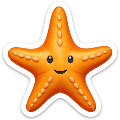 starfish toy sticker