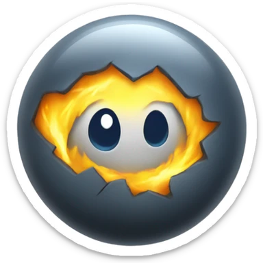 Orb of hurricane  sticker