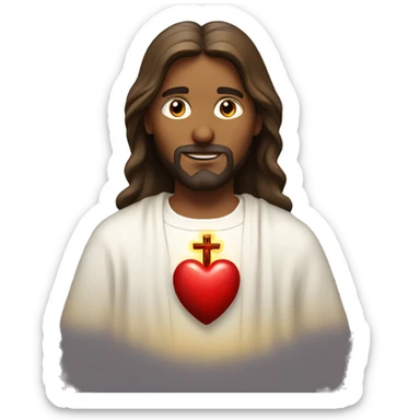 Sacred heart of Jesus sticker