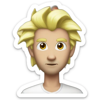 Freezer SuperSayan sticker