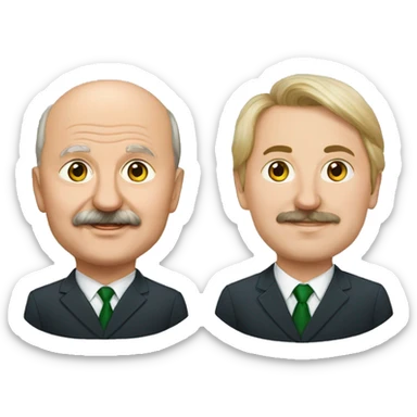Lukashenko and dolut sticker