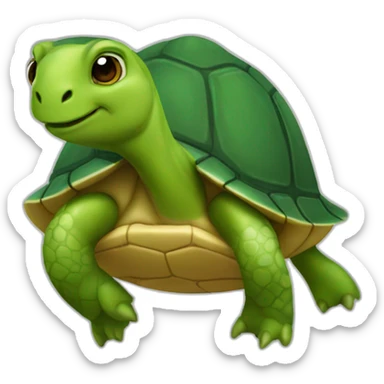 animal turtle Teacher sticker