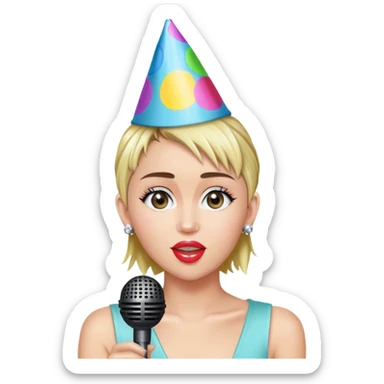 Party in the USA Miley Cyrus  sticker