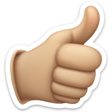 thumb up hand alienthumb up hand alien sticker