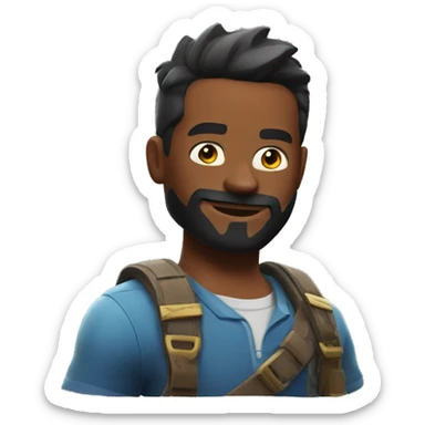 Fortnite emoji sticker