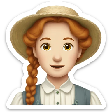 Anne of green gables sticker
