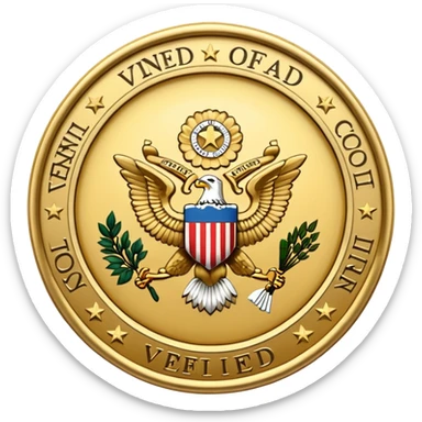 Make an verified badge which perpose was to show this app was from government sticker