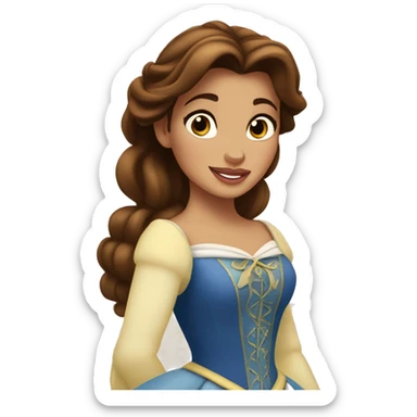 Disney Princess Belle sticker