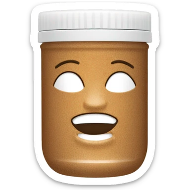 light brown body scrub pot sticker