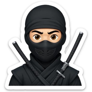 🥷 write Ninja fix in front of this emoji sticker