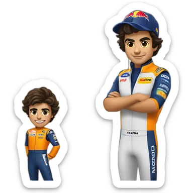 Carlos Sainz & Lando Norris sticker