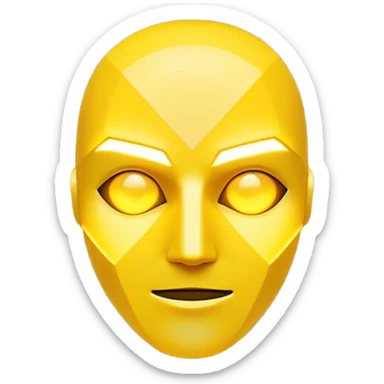 spark icon, faceless sticker