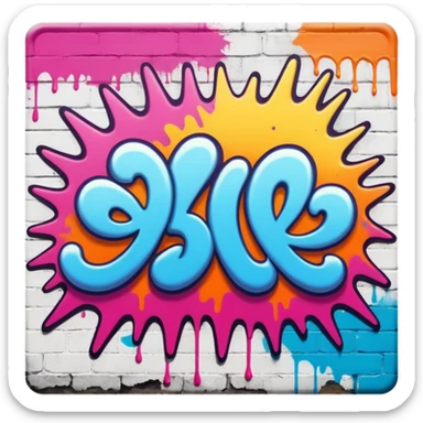 Граффити 72 sticker