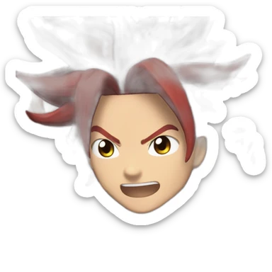 Axel blaze Inazuma sticker