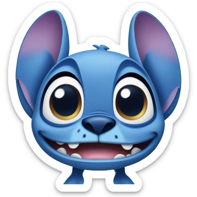 stitch from lilo and stich sticker