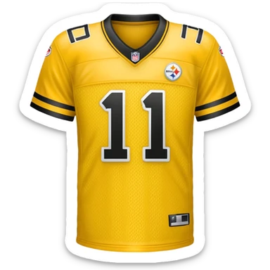 NFL players jersey | need only jersey no 11 in yellow color sticker
