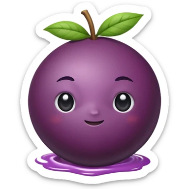 acai berry sticker