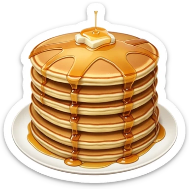 Breakfast sticker