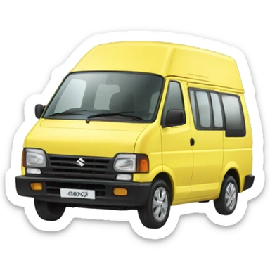 Suzuki van van sticker