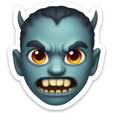 Demon sticker