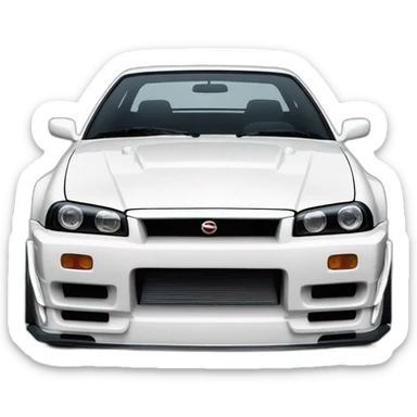 Nissan skyline gtr r34 sticker