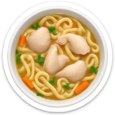 Chicken noodle soup  sticker