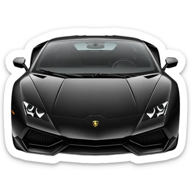 Make me a copy and pater lamogini omoji sticker