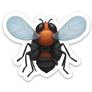 a fly sticker