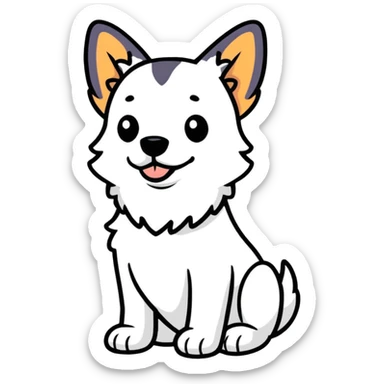 My dog sticker
