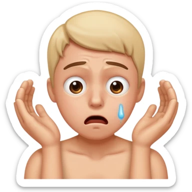 choking myself out sticker