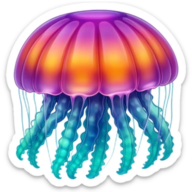 Sea jelly  sticker
