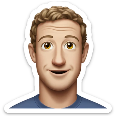 mark zuckerberg sticker