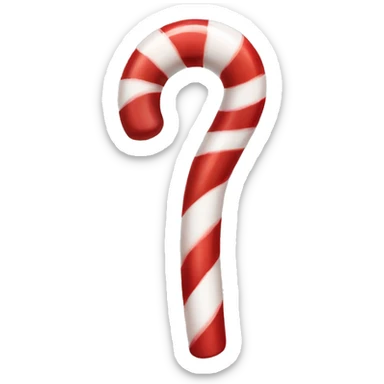 candy cane sticker