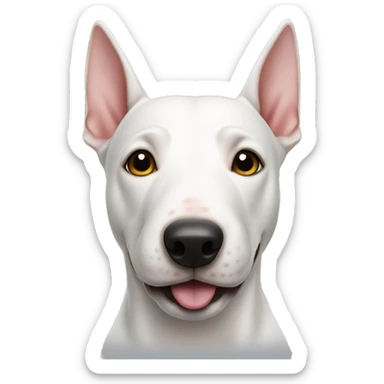English Bullterrier dog sticker