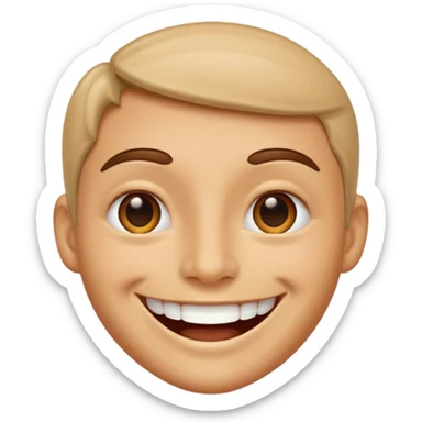 Grinning Face sticker