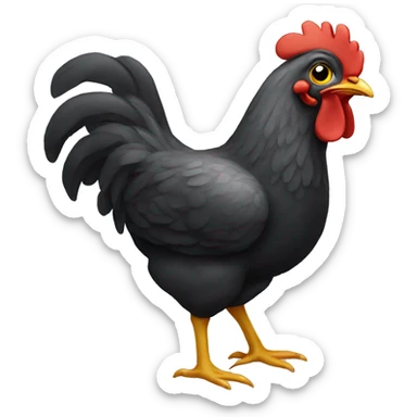 Chicken sticker