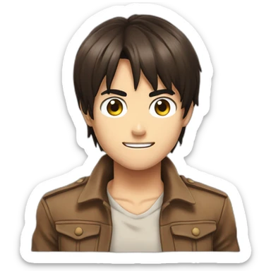 eren jaeger sticker