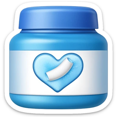 create an apple style emoji of Vicks vaporub sticker